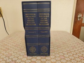 Historical thesaurus of the Oxford English dictionary 2册全 包邮