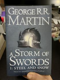冰与火之歌英文 冰雨的风暴 上A Storm of Swords：Part 1 Steel and Snow