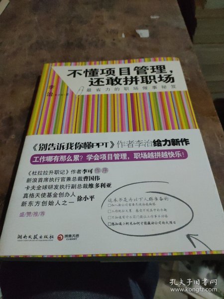 不懂项目管理，还敢拼职场：最省力的职场做事秘籍