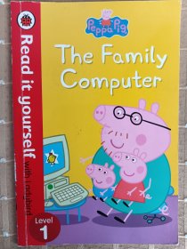 小猪佩奇英文原版系列the family computer