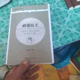 政策民主.第四部，改革开放以来的中国实践