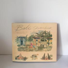 Bali sketchbook watercolor 巴厘岛水彩画画册