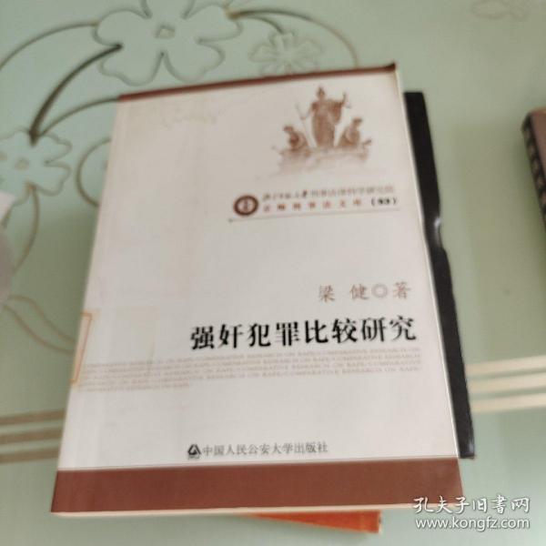 京师刑事法文库：强奸犯罪比较研究