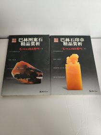 巴林石精品赏析5：巴林图案石精品赏析 巴林石印章精品赏析（2册）