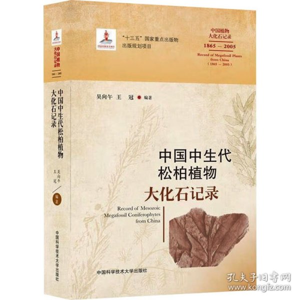 中国中生代松柏植物大化石记录 9787312046216 吴向午,王冠 中国科学技术大学出版社