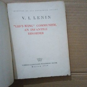 英文版【共产主义运动中的左派幼稚病】1950