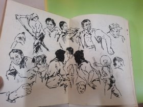张兴国70年代画稿！