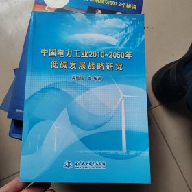 中國電力工業(yè)2010-2050年低碳發(fā)展戰(zhàn)略研究