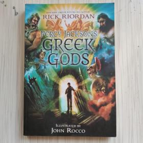 Percy Jackson's Greek Gods 波西杰克逊希腊众神 英文原版书