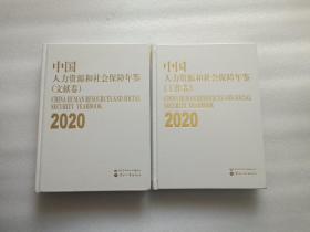 中国人力资源和社会保障年鉴（2020）文献卷 + 工作卷  全两册   精装本