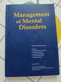 Management of Mental Disorders