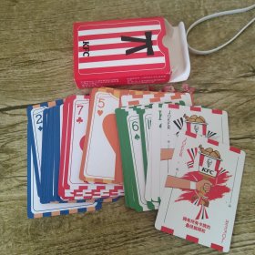2022肯德基圣诞扑克牌(全新，未使用，仅拆封)