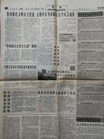 中国文物报（2003年4月23日4开8版）重庆云阳杨沙墓群发掘取得重大收获；民间宗祠殿庙功能转变的探索和实践；朱弁与善化寺；5一8版收藏鉴赏周刊：中国大陆拍卖市场的另类观察；不可不防的古籍善本作伪；怎样收藏国内邮资总付邱戳；有关铜镜辨伪的思考之二；