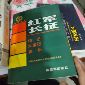 红军长征，综述、大事记、表册