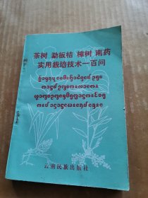 茶树 勐板桔 樟树 南药实用栽培技术一百问（汉文、西双版纳傣文对照）