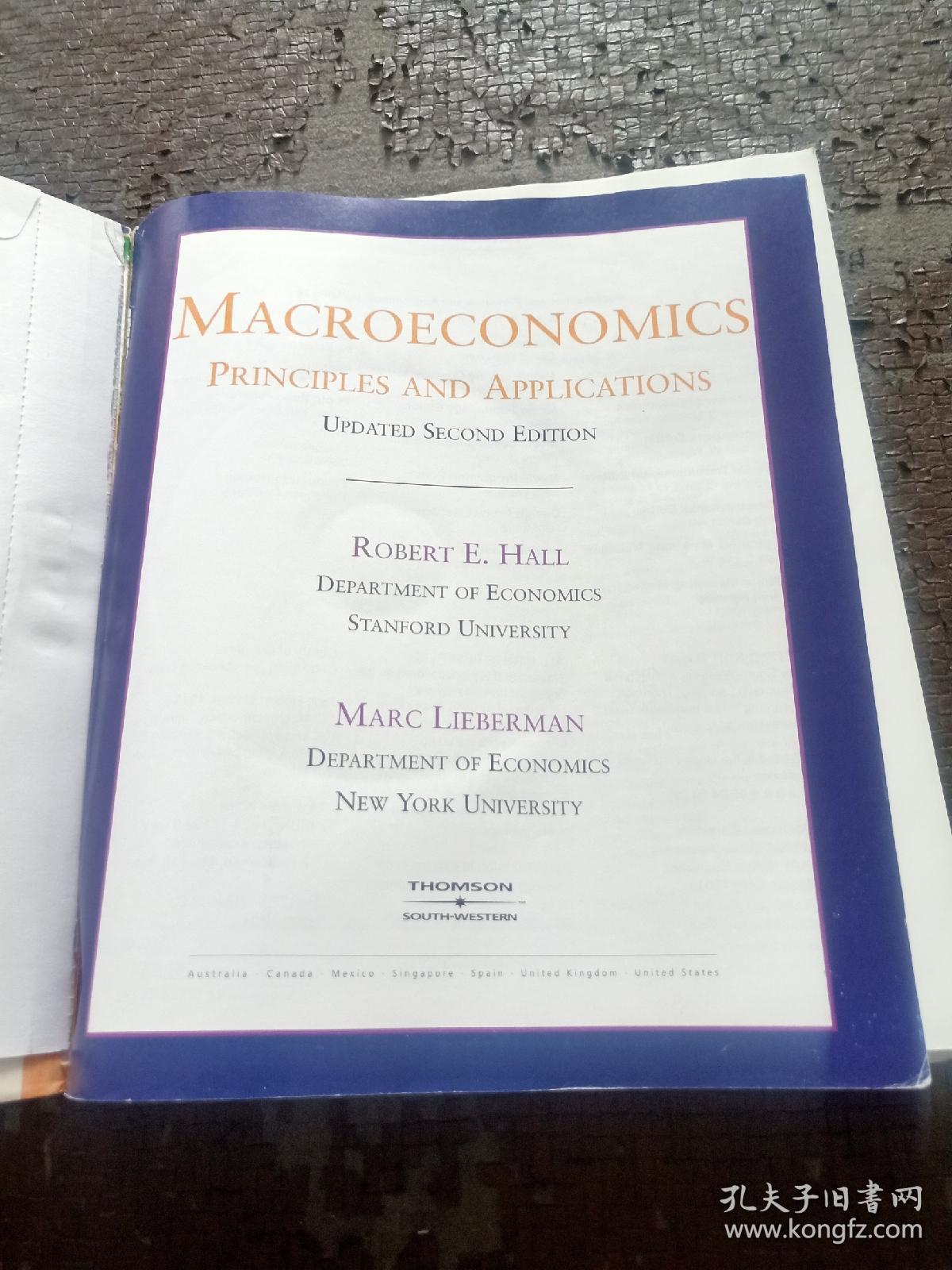 Macroeconomics: Principles and Applications （宏观经济学：原理与应用）【附带1张光盘】  正版现货 当天发货