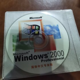 Windows2000 professional简体中文专业版