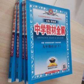 中学教材全解 九年级语文下 人教版 2017春