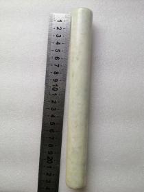 玉石擀面杖   一个长21.8cm   粗2.2cm    份量足 具体详细如图所示……