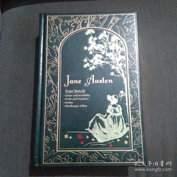 JANE AUSTEN FOUR NOVELS 简·奥斯汀的四部小说 金边原版书