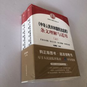 中华人民共和国民法总则 条文理解与适用（上下册，全新未拆塑料封）