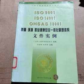 ISO 9001 ISO 14001 OHSAS 18001质量 环境 职业健康安全一体化管理体系文件实例