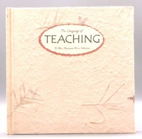 特种纸艺术礼品书《教育的意义：名言录》 The Language of Teaching: Thoughts on the Art of Teaching and the Meaning of Education 英文原版书