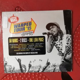 c2424 Warped Tour 2015 Compilation H2746 原版未拆封CD 