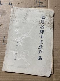 福建名牌手工业产品