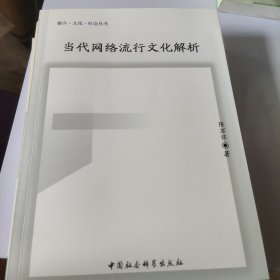 当代网络流行文化解析/媒体·文化·社会丛书