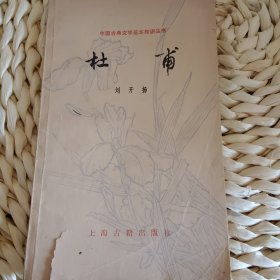 杜甫中国古典文学基本知识丛书