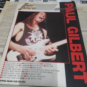 Paul Gilbert  super guitarist 日本原版吉他谱