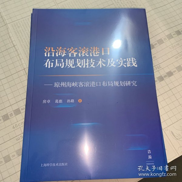 沿海客滚港口布局规划技术及实践--琼州海峡客滚港口布局规划研究