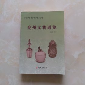 兖州历史文化丛书第18辑：兖州文物通览85品2