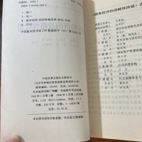 国有经济的战略性改组