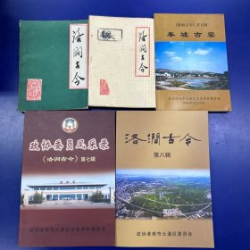 洛涧古今(大通区文史资料第一、二、五、七、八辑共5册合售)