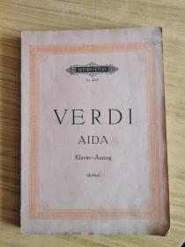 歌剧：阿依达（钢琴伴奏）VERDI-AIDA