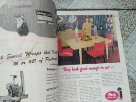 民国 现代包装1947年第1期 MODERN PACKAGING 多广告
