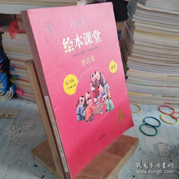 2021新版绘本课堂二年级上册语文学习书部编版小学生阅读理解专项训练2上同步教材学习资料