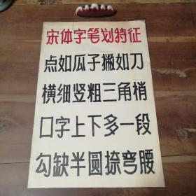 美术字（手写）31
宋体字笔划特征。

店内商品分类“80－90年代美术字”一起销售，不单卖。