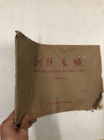 1978年 钢铁长城 纪念毛主席大办民兵师指示发表二十周年 (宣传图片) 8开24页一套全