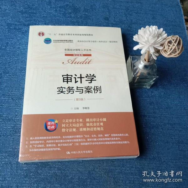 审计学：实务与案例（第5版）（全国会计领军人才丛书·审计系列；；北京高等教育精品教材  北京市会计类专业群（改革试点）建设教材）