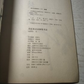 苏东坡诗词钢笔书法