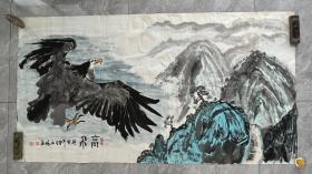 杨永林 六尺整张国画，尺寸176*96cm