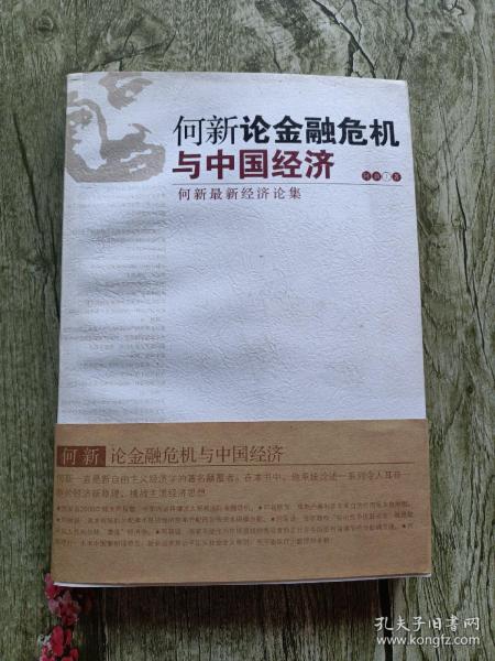 何新论金融危机与中国经济：何新最新经济论集