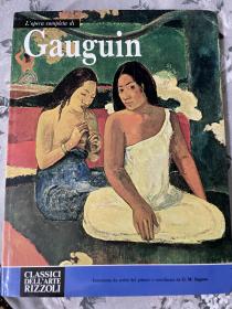 Gauguin画册-高更作品画册-意大利语-大开本/精装