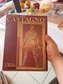Andrea Del Castagno 《意大利文艺复兴时期画家卡斯塔尼奥绘本》插图版，1980年出版 古籍