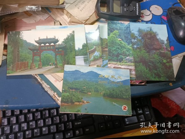 （明信片）成都风光 2一套8枚全+复品三张合售·