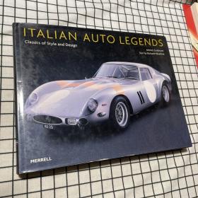 Italian Auto Legends  Classics of Style And Design