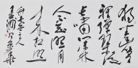 王亚洲 书法字画四尺横幅02(买家自鉴)